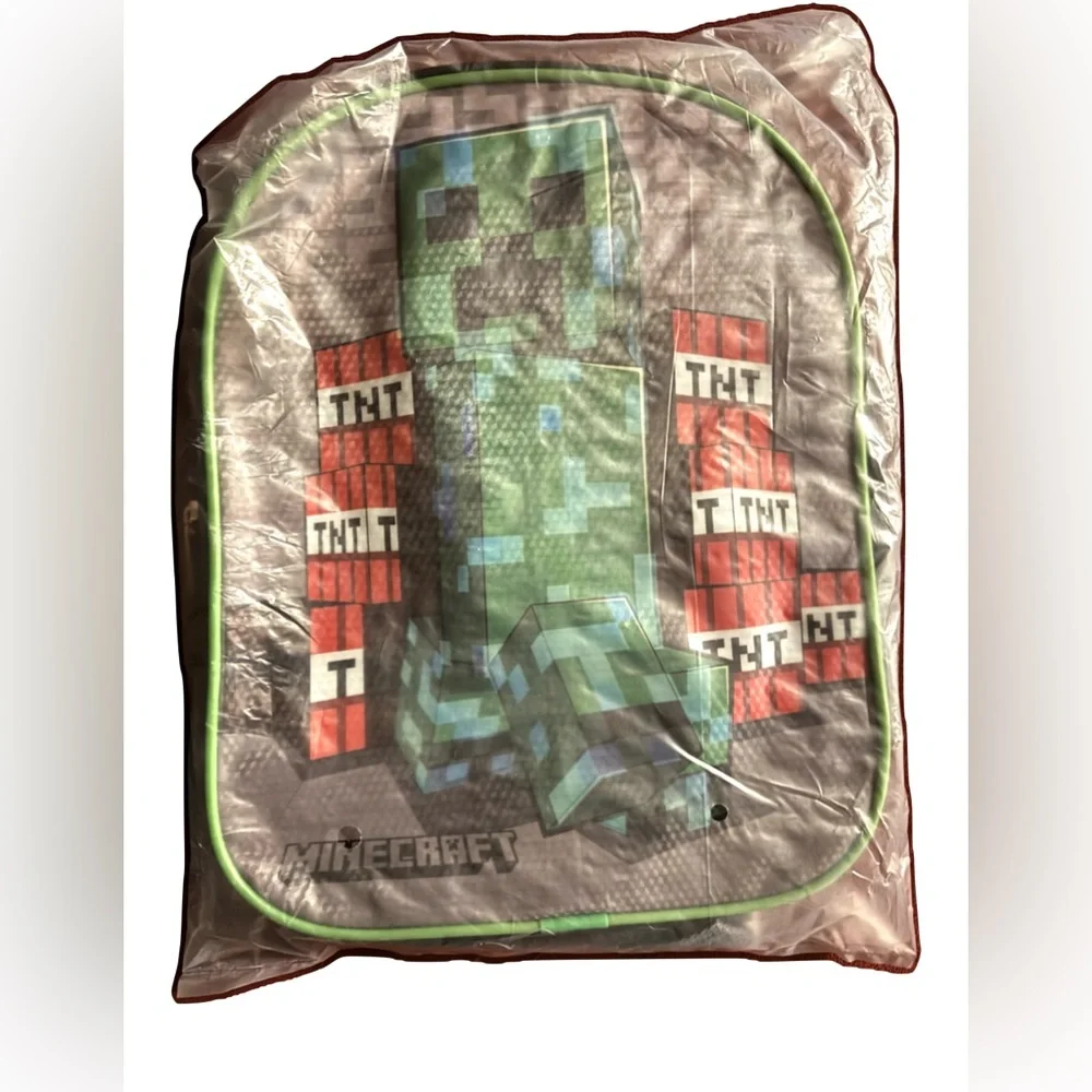 NWT Mine Craft Game Figure Mini Backpack Bag for Kids - Picture 4 of 4